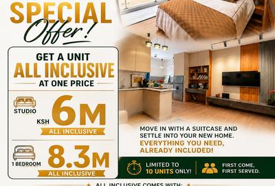 Furnished 1 Bed Apartment with En Suite at Gtc