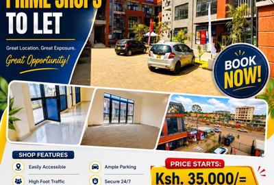 302 ft² Commercial Property with Backup Generator at Muthiga