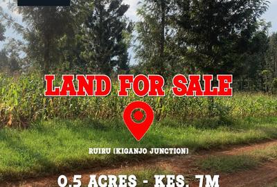 0.5 ac Land at Kiganjo Junction