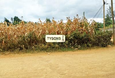 Residential Land in Kikuyu Town