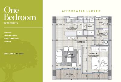1 Bed Apartment with En Suite at Kigwaru Drive