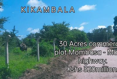 30 ac Commercial Land at Kikambala