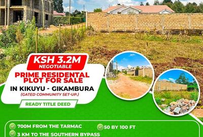 500 m² Residential Land at Gicharani Area