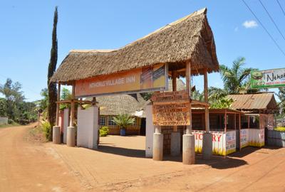 0.875 ac Commercial Property with Parking at Embu Kiritiri Road - 2