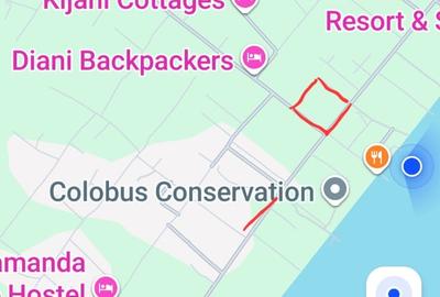 2,023 m² Land at Diani Beach