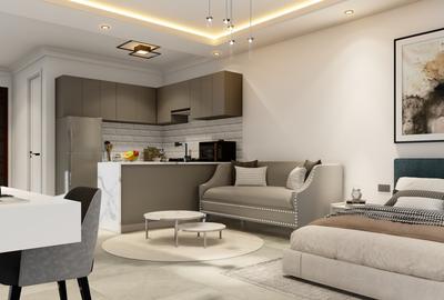 Serviced Studio Apartment with Swimming Pool at Sports Road - 3