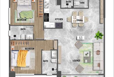 2 Bed Apartment with En Suite at Riverside Lane - 4