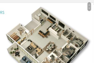 Serviced 4 Bed Apartment with En Suite at Nyali - 3