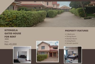 3 Bed House with En Suite in Kitengela