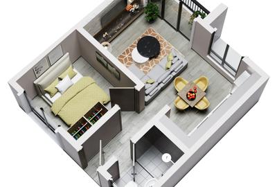 1 Bed Apartment with En Suite at Wellsbridge - 3