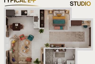 Studio Apartment with En Suite at Serena Road - 3