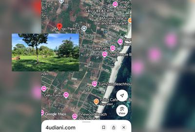 1,740 m² Land at Diani 4Row Beach - 2