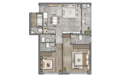 2 Bed Apartment with En Suite at Westlands