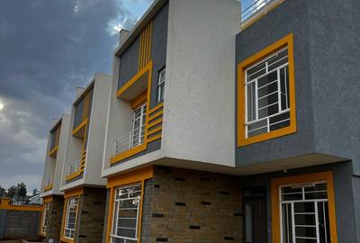 4 Bed Townhouse with Garden at Thogoto-Gikambura Road