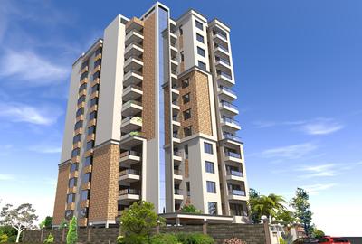 2 Bed Apartment with En Suite in Kilimani
