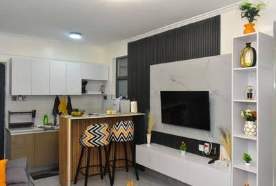 Serviced 1 Bed Apartment with Gym at Wood Avenue