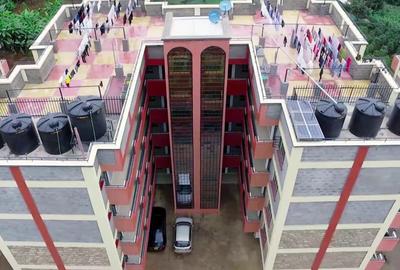 Serviced 1 Bed Apartment with Parking at Kibichiku