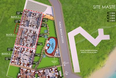 Serviced 3 Bed Apartment with En Suite at Nyali Mombasa - 2