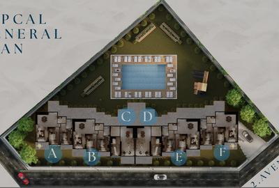 2 Bed Apartment with Swimming Pool at City Mall - 4