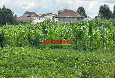 0.1 ha Residential Land at Kikuyu