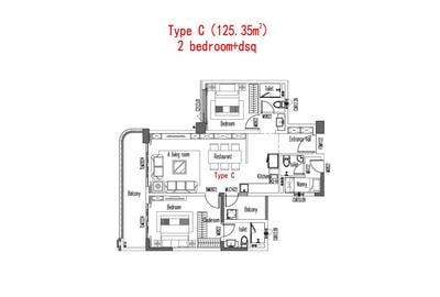 2 Bed Apartment with En Suite in Westlands Area