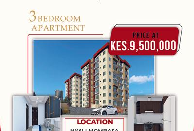 3 Bed Apartment with En Suite at Nyali Road