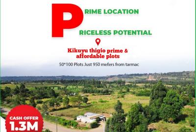 Residential Land in Kikuyu Town - 2