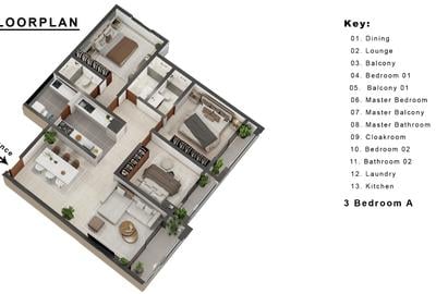 2 Bed Apartment with Swimming Pool at Mtwapa Creek - 4