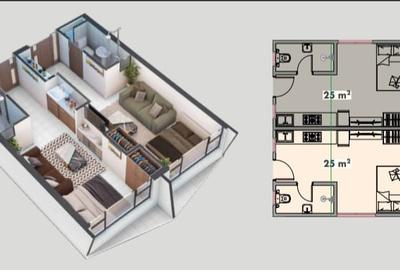 Studio Apartment with Gym in Mombasa Road
