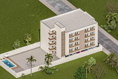 2 Bed Apartment with Swimming Pool at Mtwapa