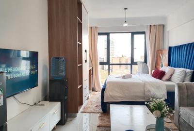 Serviced Studio Apartment with En Suite in Kilimani