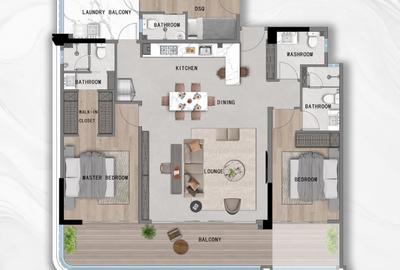 1 Bed Apartment with En Suite in Riverside - 2