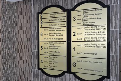 823 ft² Office with Service Charge Included at Kaunda Street - 4