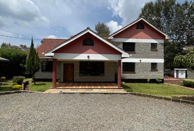 4 Bed House with En Suite in Karen