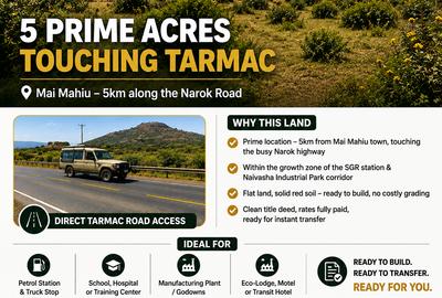 5 ac Land at Narok Road