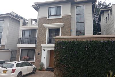 4 Bed Townhouse with En Suite at Spring Valley Estate Westlands