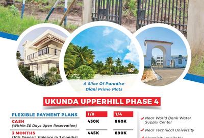 0.045 ha Residential Land at Ukunda Upperhill - 2