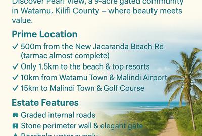 Land at New Jacaranda Beach Road