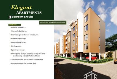 2 Bed Apartment with En Suite at Mlolongo - 2