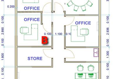 Office with Service Charge Included at Applewood Adams