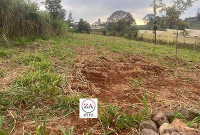 0.125 ac Residential Land at Kikuyu