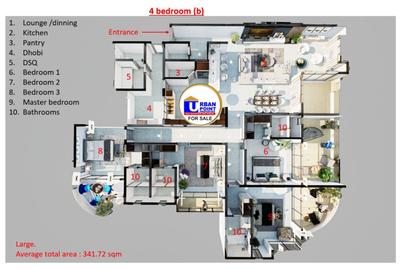 3 Bed Apartment with En Suite in Nyali Area - 4