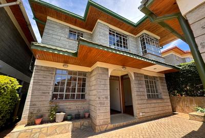 4 Bed Townhouse with En Suite in Muthaiga