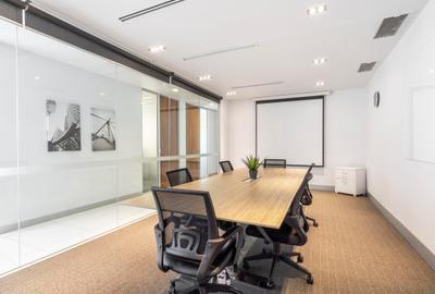 Furnished 110 m² Office with Service Charge Included at Crescent Road
