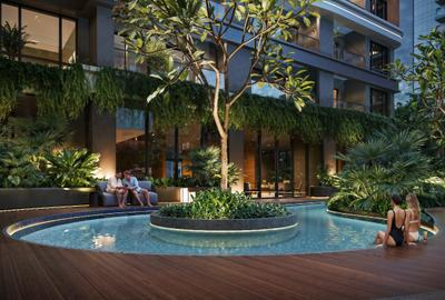 3 Bed Apartment with Swimming Pool in Kilimani - 3