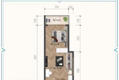 Studio Apartment with Swimming Pool in Kileleshwa - 2