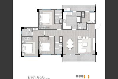3 Bed Apartment with Swimming Pool at Mombasa Road - 4