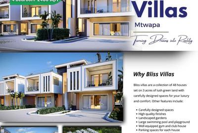 4 Bed Villa with En Suite at Mtwapa Kilifi