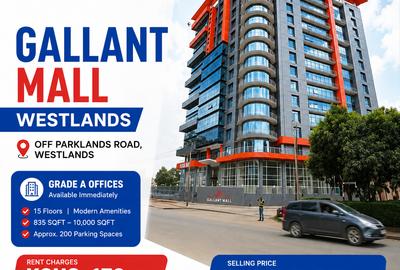 Furnished 835 ft² Office with Service Charge Included in Parklands