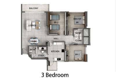 3 Bed Apartment with En Suite in Lavington - 3